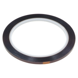 Taśma kaptonowa samoprzylepna 4mm, grubość 80um, rolka 33m