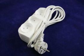 PS-3xGN 2,0mb PRZEDŁUŻACZ BEZ UZIEM.