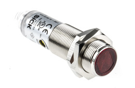 Czujniki fotoelektryczne Retrorefleksyjny cylindryczny SICK PNP zakres 50 mm → 7 m. LED