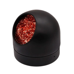 Czyścik do grotów druciany z metalową podstawką