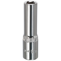 Sealey SP3809D WallDrive® Socket 9mm Deep 3/8"Sq Drive Fully Polished