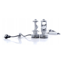 Żarówka LED H4 - zestaw oświetleniowy H4 z soczewką ogniskującą Bi-LED / EINPARTS EPLL01