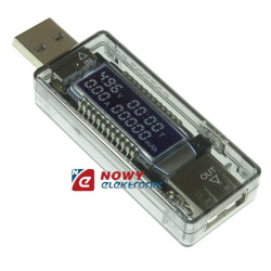 Miernik napięcia i prądu z USB TESTER KWS-V21 KEWESI
