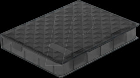 18368 Protection box for 2.5" HDD/SSD, grey