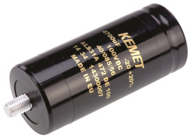 Kondensator 4700μF 100V dcmontażśrubowy KEMET 36 (Dia.) x 82mm