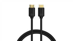 Baseus Kabel Przewód Hdmi 2.0 0.75M Czarny (Wkgq030201)
