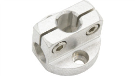 Akcesoria Czujnik, Uchwyt Zacisku Nożnego, O38mm 25Wys, Aluminium, Ay000161