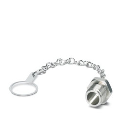 Zaślepka złącza Złącze IP65, IP67, IP69K Nasadka uszczelniająca Srebrny