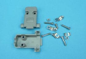 OBUDOWA 09-PIN CANON SZARA HQ SKRĘCANA