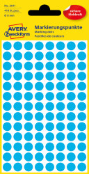 3011 Marking points, 8 mm, blue