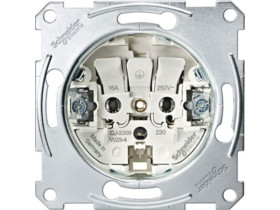 MERTEN Gniazdo pojedyncze bez uziemienia zacisk bezśrubowy MTN2000-0000 SCHNEIDER ELECTRIC