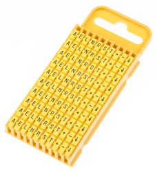 Oznaczniki kabli Zatrzask HellermannTyton zakres 4.3 → 5.3 ilość 100