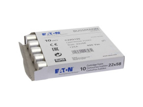 Wkładka cylindryczna 22 x 58 mm 125A GG 400V AC C22G125 EATON