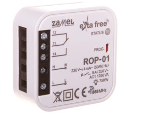 Radiowy odbiornik dopuszkowy 1-kanałowy ROP-01 EXF10000047