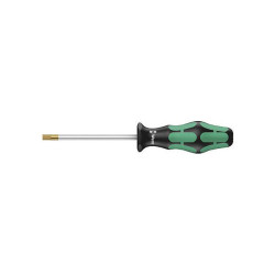Wera 05023120001 354 Kraftform Plus Screwdriver Hex-Plus 5.0/80