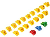 UM368.65 Oznaczniki kablowe, na kable o grubości: 3-6.5mm, 600sztuk