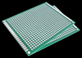 Opencircuit Double Sided Prototyping PCB 6x8cm - 2 pieces