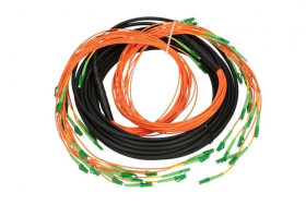 multipatchcord SM 24F 18M, kaskada 90cm Extralink LC/APC-LC/APC