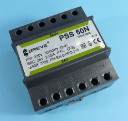 PSS-50-N 230V/24V/50VA TRAFO NA SZYNĘ