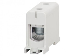 Złączka szynowa ZU 1-torowa (35mm2-150mm2) Al/Cu - szara