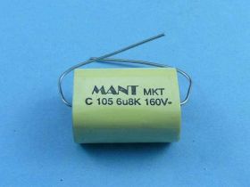 6,8uF/160V MKT MANT KONDENSATOR
