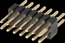 10120634 Pin header 1,27mm 2x7 straight