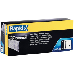 Rapid 40100535 No.8 Brad Nails 18Ga 40mm (Box 5000)