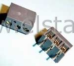 Złącze do druku; 3 piny ( R= 3,81 ) prosta