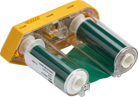 Taśma do drukarek etykiet, do użytku z: Brady, zgodne z: M610, BMP61, M611, Zielona, dł.: 22.86m, szer.: 50mm