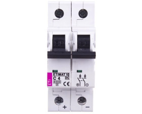 Wyłącznik nadprądowy 2P C 4A 6kA DC ETIMAT10 002138710