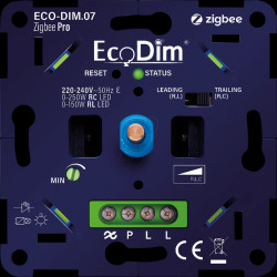 ECO-DIM.07-ZGB-PRO LED dimmer, Zigbee Pro, 0 - 250 W, phase on and off (RLC)