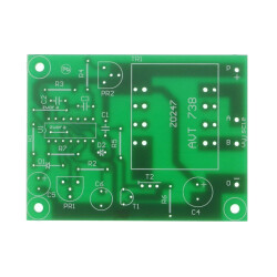 Impulsowy generator wysokiego napięcia do eksperymentów - PCB do projektu AVT 738