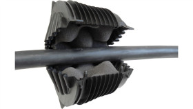 Dławnica Czopowa Ek 186/110 Wr (Dla Średni Wew. Rur 90-100 Mm) - Paczka 80 Szt.