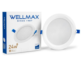 Oprawa downlight wpuszczana okrągła 24W 1920 lm Neutralna 4000K / GOL1DLRRN24