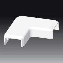 Pokrywa kątowa bezhalogenowa dla kanałów LHD 20X10HF biała 8923HF_HB