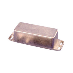 Hammond 1590AFL Diecast Aluminium Enclosure Flanged Lid 92.5 x 38.5 x 31mm