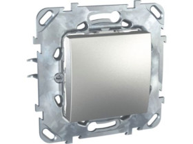 UNICA TOP Wyłącznik zwierny przycisk pojedynczy aluminium MGU50.206.30Z SCHNEIDER ELECTRIC
