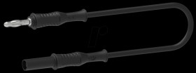 2031-100N Measuring cable, adapter cable, black, 12 A, 1m