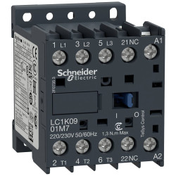 Schneider Electric LC1K0901B7 TeSys K Contactor 0.06-5.5 kW compact