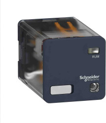 Przekaźnik mocy 230V ac 3PDT Schneider Electric, Wciskane 6800Ω