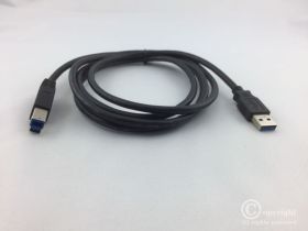 KABEL WTYK USB A 3.0 - WTYK USB B 3.0 EAD65573101 1,8M CZARNY (KABUSB-B-EAD65573101)