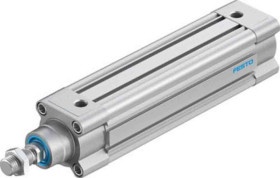 Siłownik pneumatyczny z tłoczyskiem skok: 160mm Festo Ø 50mm dwustronnego działania Action DSBC-50-160-D3-PPSA-N3