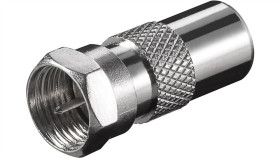 Adapter F: Wtyk F Wtyk Do Kabla Koncentrycznego - Połączenie, Materiał...