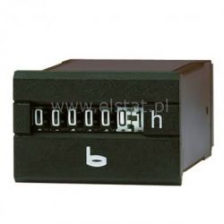 Licznik czasu pracy, elektromechaniczny 12-24VDC