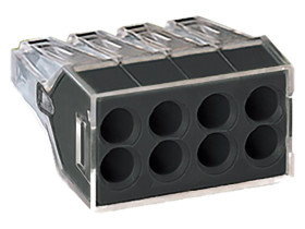 Złącze skrzynki przyłączowej 8-żyłowe WAGO rozmiar żyły 18 → 12 AWG, 16 → 12 AWG Wciskane Montaż na kablu