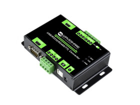 Waveshare Industrial Isolated Multi-Bus Converter, USB / RS232 / RS485 / TTL Communication