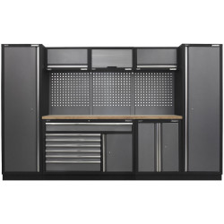 Sealey APMSSTACK13W Superline Pro 3.24m Storage System - Pressed Wood Worktop