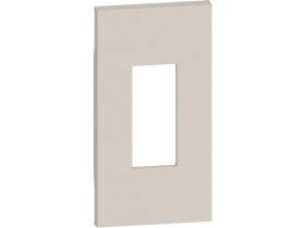 LIVING NOW Plakietka RJ11/45 - 2 moduły - piaskowy beż KM07M2 LEGRAND