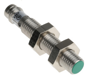 Czujnik zbliżeniowy M8 Indukcyjny 2 mm Baumer Wpuszczany 10→ 30 V DC długość 46mm Gwintowany