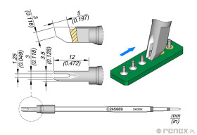 Grot C245669 do rączki JBC T245
